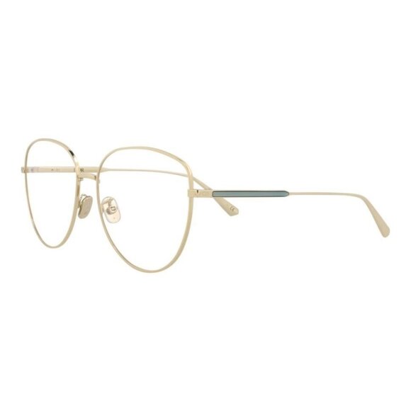 Dior Womens Round/Oval Gold Gold Transparent Fashion Designer Eyewear - Picture 2 of 4